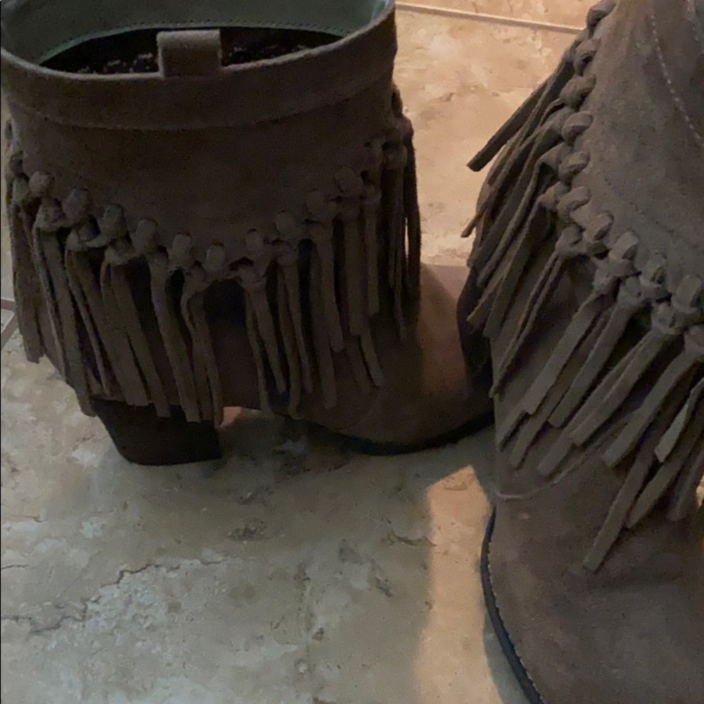 Sbicca tassel boots, size 8